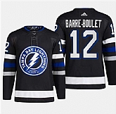 Men's Tampa Bay Lightning #12 Alex Barre-Boulet Black 2024 Stadium Series Stitched Jersey Dzhi,baseball caps,new era cap wholesale,wholesale hats